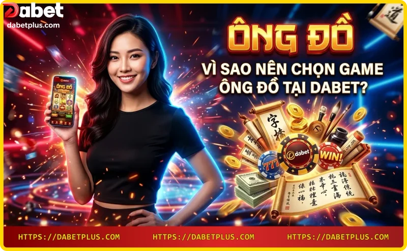 Biểu tượng bảo mật và uy tín của Dabet khi chơi game slot Ông Đồ