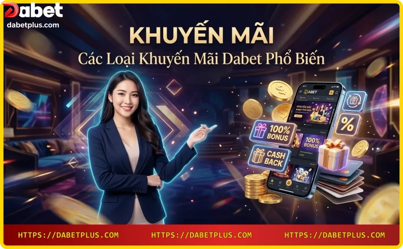 Các bước nhận khuyến mãi Dabet qua điện thoại di động