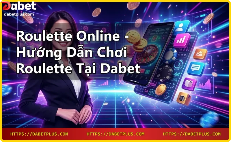 Cận cảnh bánh xe Roulette Châu Âu đang quay, bóng bay lơ lửng, chip casino nhiều màu sắc phía trước