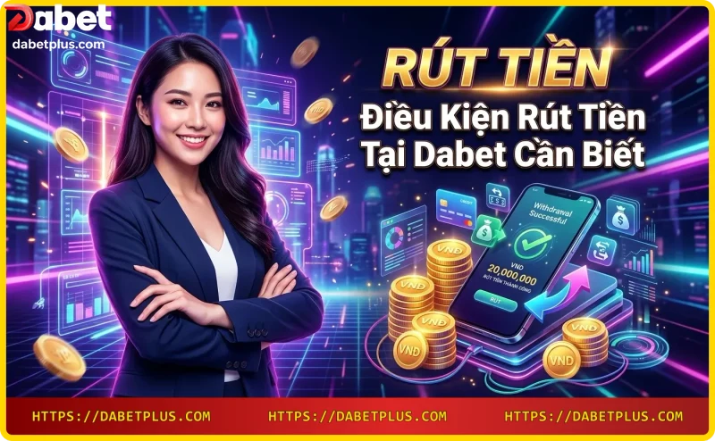 Điều kiện rút tiền tại Dabet: xác minh danh tính và hạn mức giao dịch