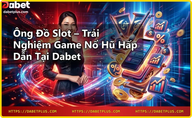 Giao diện game slot Ông Đồ với biểu tượng thư pháp và tính năng Wild, Scatter