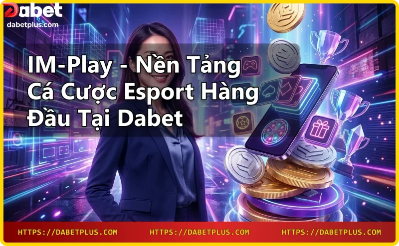 Người chơi đang đặt cược trên giao diện IM-Play với đồng xu vàng và biểu đồ lợi nhuận