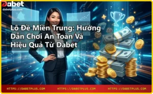 Người đàn ông nghiên cứu vé số và bảng kiểm tra với biểu tượng bảo mật, biểu đồ và tiền xu