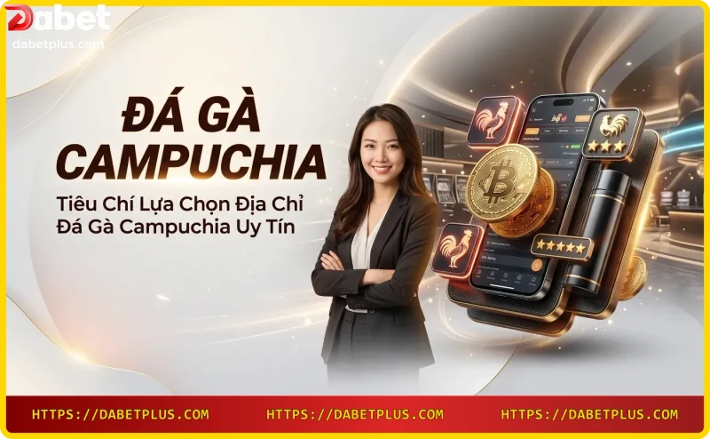 Tiêu chí chọn địa chỉ đá gà Campuchia uy tín tại Dabet