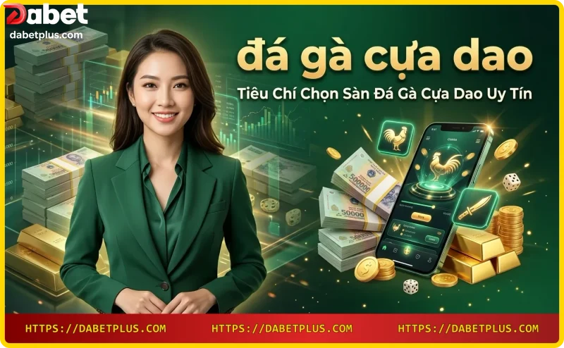 Trải nghiệm đá gà cựa dao online trên điện thoại tại Dabet