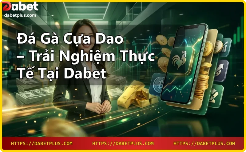 Trải nghiệm đá gà cựa dao online trên điện thoại tại Dabet